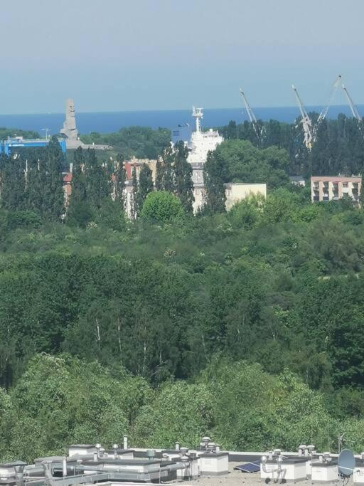 Urocze Kondominium Z Widokiem Na Morze Danzig Exterior foto
